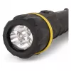 ENTAC EFL-2AA-PL LED Laternas 2xAA ABS Plastmasa Melna 30 Lumeni