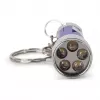 ENTAC 5 LED Keychain Flashlight Blue