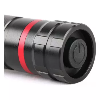 ENTAC EFL-ZOOM-5W-ALU Zoomējama LED Lāpstiņa 350 Lumeni Melna