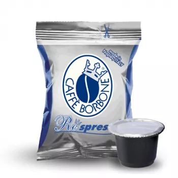 Caffè Borbone Respresso Miscela Blu 50 kafijas kapsulas Nespresso Original Line automātiem