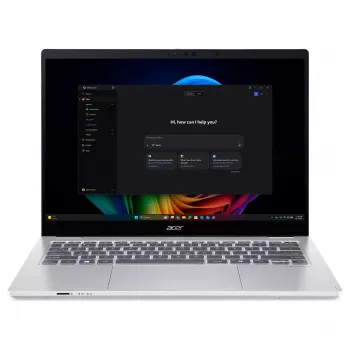 Acer TravelMate P4 Spin 14 AI TMP414RN-56-TCO 2-in-1 klēpjdators - 14 inch IPS skārienekrāns - Intel Core Ultra 5 325 - 16GB RAM - 512GB SSD - Windows 11 Pro