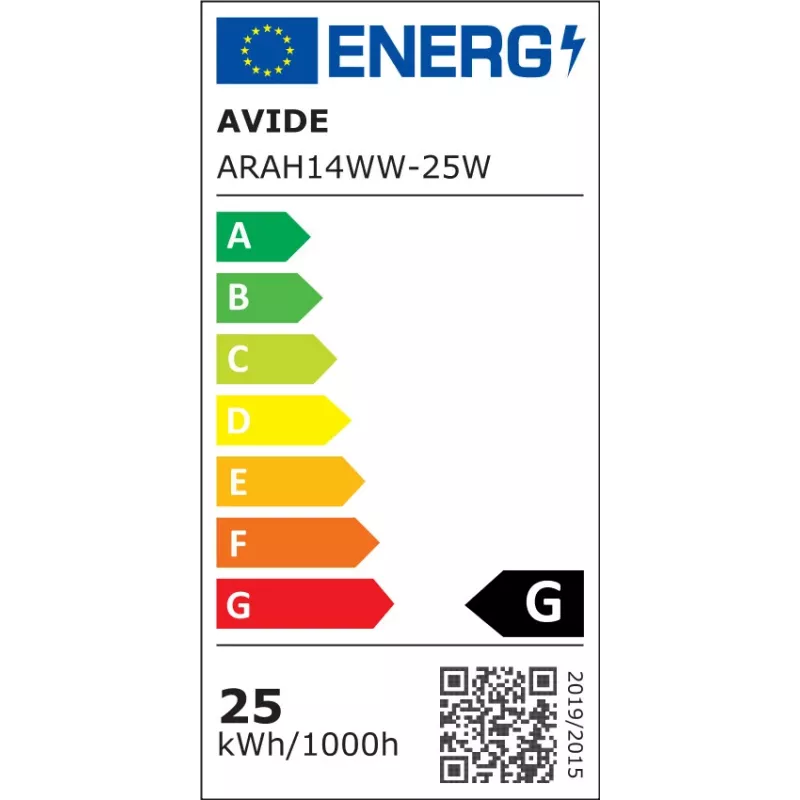 Avide Oven Lamp 300°C 150lm 25W E14 Warm White 3000K