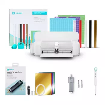 LOKLiK iCraft™ Electronic Craft Cutting Machine - Pastel Blue