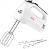 TEFAL HT3101 QuickMix Rokas mikseris, 300 W, 5 ātrumi, Turbo, Balts