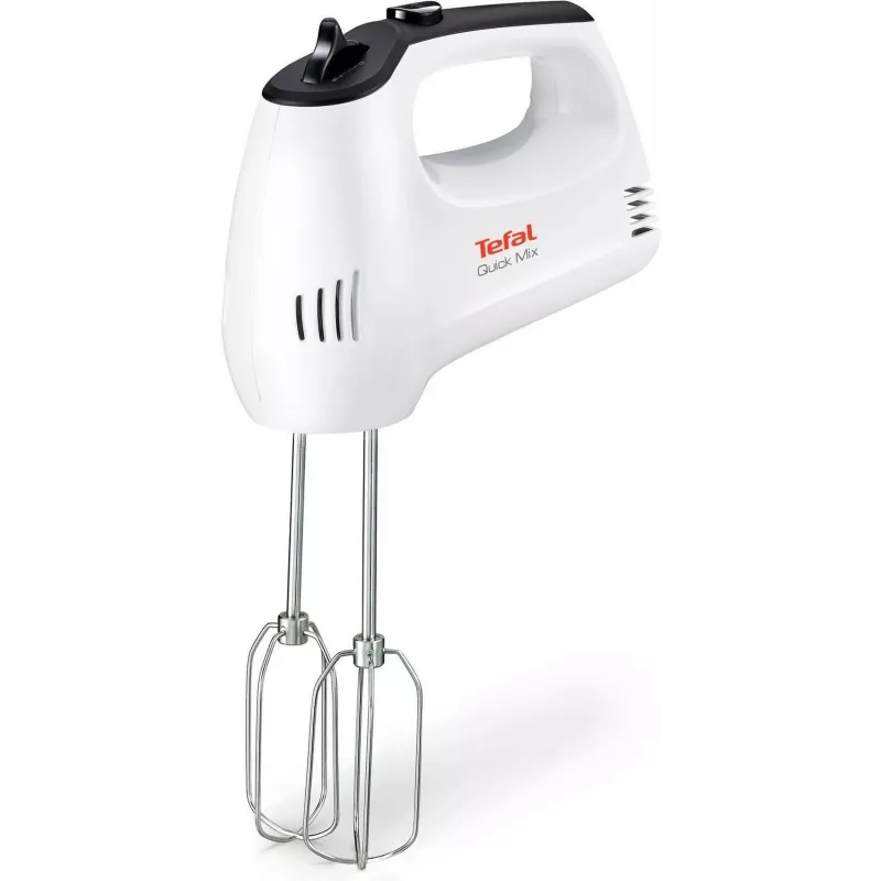 TEFAL HT3101 QuickMix Rokas mikseris, 300 W, 5 ātrumi, Turbo, Balts