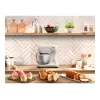 TEFAL QB140AF0 Bake Easy Stenda mikseris, 500 W, 12 ātrumi, 3,5 L bļoda, bēšs