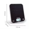 TEFAL virtuves svari BC50D2V0 Optiss - digitālie LCD, 5 kg ietilpība, melni