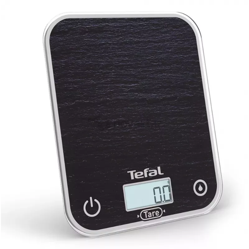 TEFAL virtuves svari BC50D2V0 Optiss - digitālie LCD, 5 kg ietilpība, melni