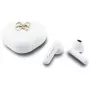 Guess 4G Metal Logo True Wireless Stereo Bluetooth Earbuds ar uzlādes futrāli (Balts)