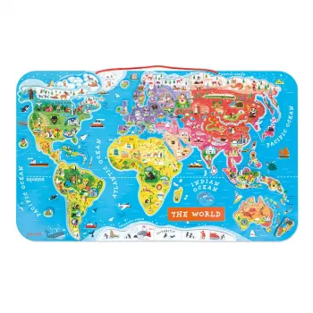 Janod Magnetic Puzzle World Map