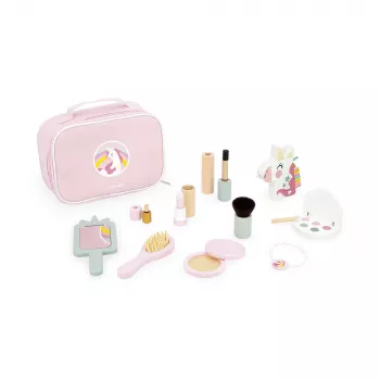 Janod Little Miss Unicorn Rotaļu Skaistumkopšanas Komplekts ar 10 Aksesuāriem 3+