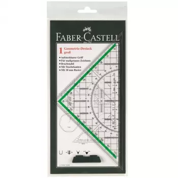Faber-Castell Grip 2001 Dzēšgumija Caurspīdīga Bezputekļu Bezmaksas PVC 1 Gab.
