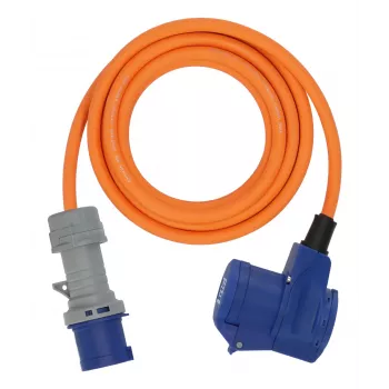 Brennenstuhl 1167650303 Camping CEE pagarinātāja kabelis zilā, melnā, pelēkā, oranžā krāsā 3 m H07RN-F 3G 2.5 mm²