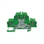 Weidmüller Universālais spaiļu bloks, Dzeltens/Zaļš, 2,5 mm², Skrūvju savienojums, 50 gab.