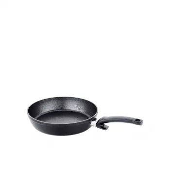 Fissler Adamant Comfort 28cm Cepšanas panna, alumīnijs, nepiedegoša, indukcijai piemērota, melna/sudraba