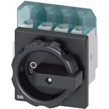 Siemens 3LD22031TL51 Galvenais slēdzis 4-polu 32A 400V 11.5kW Priekšējais montāžas 4-caurumu