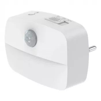ANSMANN NL30 AC 1.5W LED naktsgaismas ar krēslas sensoru, balta