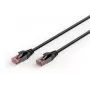 DIGITUS CAT 6 U/UTP āra savienojuma kabelis, Cu, PE, 10 m, melns