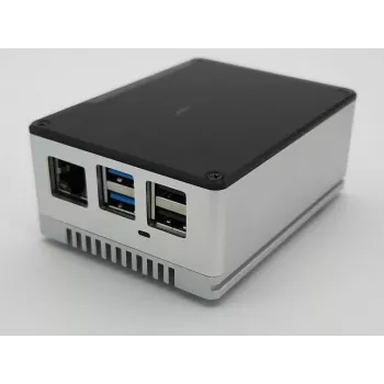 ALLNET Rock Pi Alumīnija korpuss ecoPI PRO LP Sudrabs (RockPi_GH_PROLP_SV)