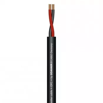 Sommer Cable 425-0051 Meridian Mobile SP225 Skaļruņu kabelis 2x2,5 mm² PVC Melns 7,0 mm