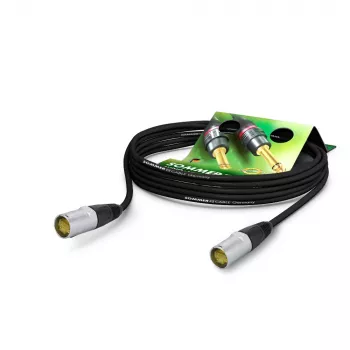 Sommer Cable SC-Mercator CAT.7 PUR tīkla kabelis, 8 x 0,14 mm², RJ45 – RJ45, NEUTRIK, melnā krāsā, 5 m (P7NE-0500-SW)