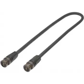 SOMMER CABLE V8GX-0100-SW-SW Video Patch Cable 4K SC-Vector PLUS 0.8/3.7 DZ BNC/BNC Black 1.00m