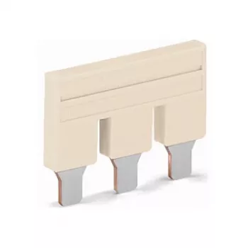 WAGO 2010-403 Caurlaides spaiļu bloks, 57 A, 1000 V, 3-vadītāju, Push-in CAGE CLAMP, pelēks, DIN-sliede 35