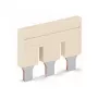 WAGO 2010-403 Caurlaides spaiļu bloks, 57 A, 1000 V, 3-vadītāju, Push-in CAGE CLAMP, pelēks, DIN-sliede 35