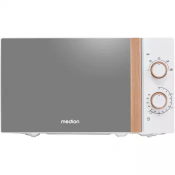 Medion Life MD 10596 Solo mikroviļņu krāsns, 20 L, 700 W, balta