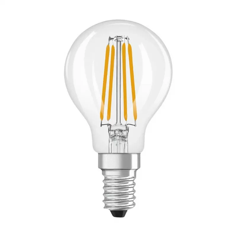 Osram LED Classic P 40 Filament 3.4W 827 Clear E14 LED lampa, Mini Globe
