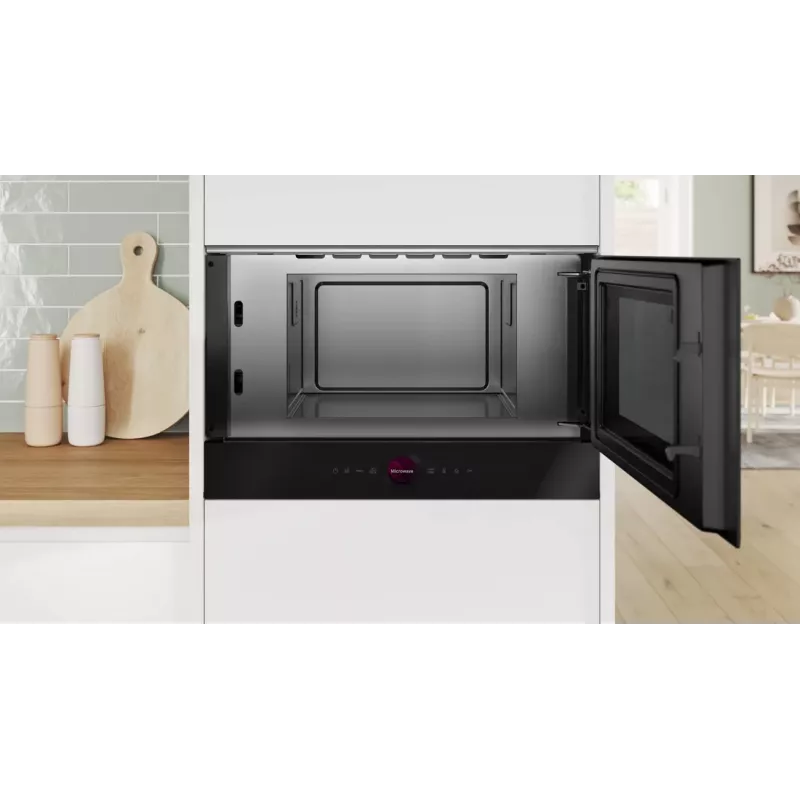 Bosch BFR9221B1 Iebūvējamā mikroviļņu krāsns 21L 900W Nerūsējošais tērauds 8. sērija