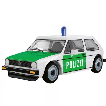 COBI Volkswagen Golf (1974) Police White 1:35 Diecast Model Car