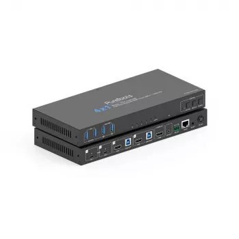 PureLink 4x1 USB-C HDMI 48G KVM Slēdzis