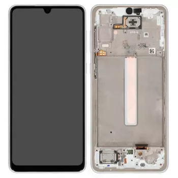 Samsung Galaxy A33 5G LCD displeja komplekts balts (GH82-28143B)