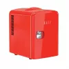 ELLE Home ESDAF101RDEU Mini Ledusskapis 4L Sarkans