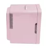 ELLE Home ESDAF01PUEU Mini ledusskapis ar LED grima spoguli 6L Violeta