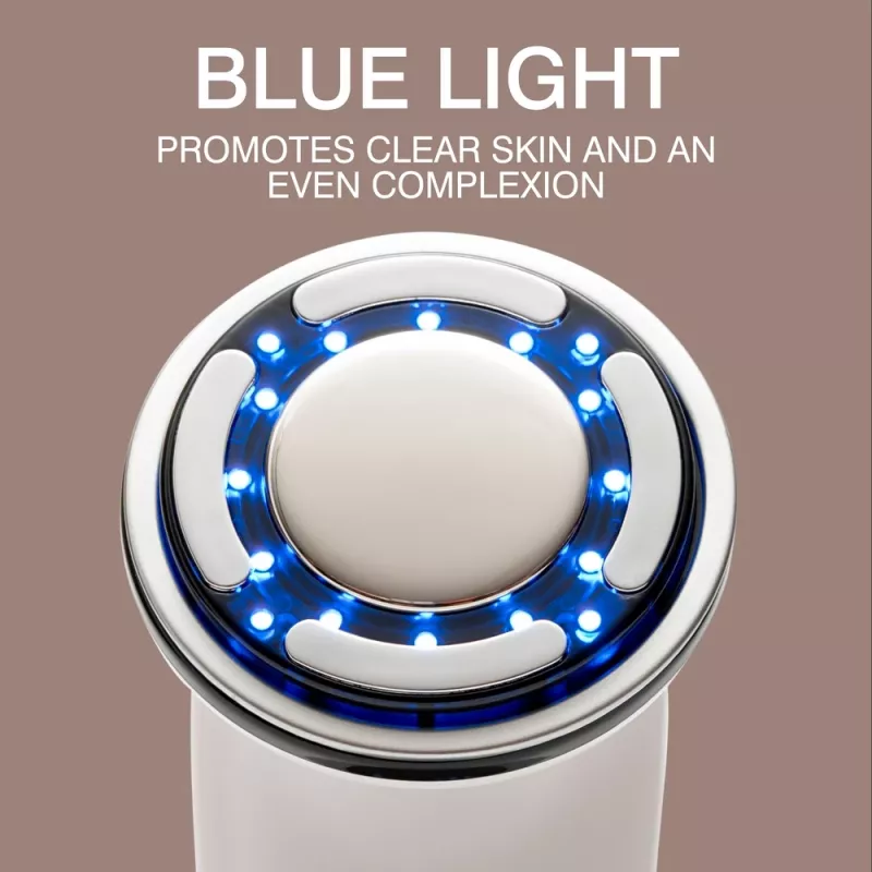 RIO FCAA-EU/1,0 Facemask LED - sarkanā, zilā, zaļā gaismas terapija, 150 LED, uzlādējams