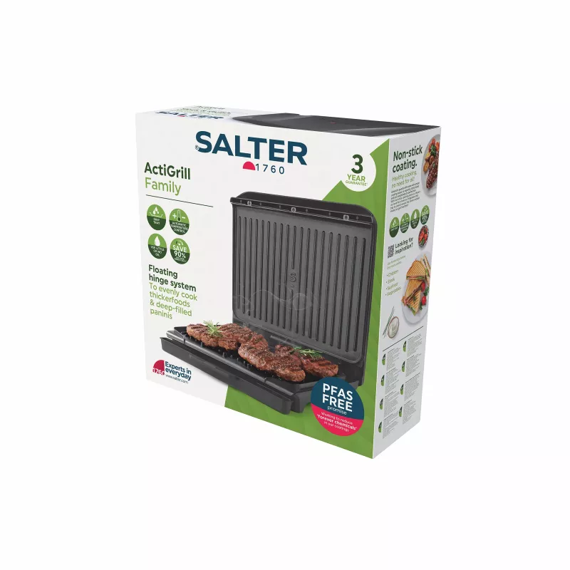Salter EK6237VDE ActiGrill Family Electric Grill