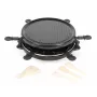 Giles & Posner EK4511GV2VDE Galda Raclette Grils 1200 W 8 personām Melns/Sudrabs