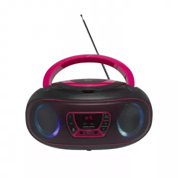 DENVER TCL-212BT Pārnēsājams Boombox Rozā