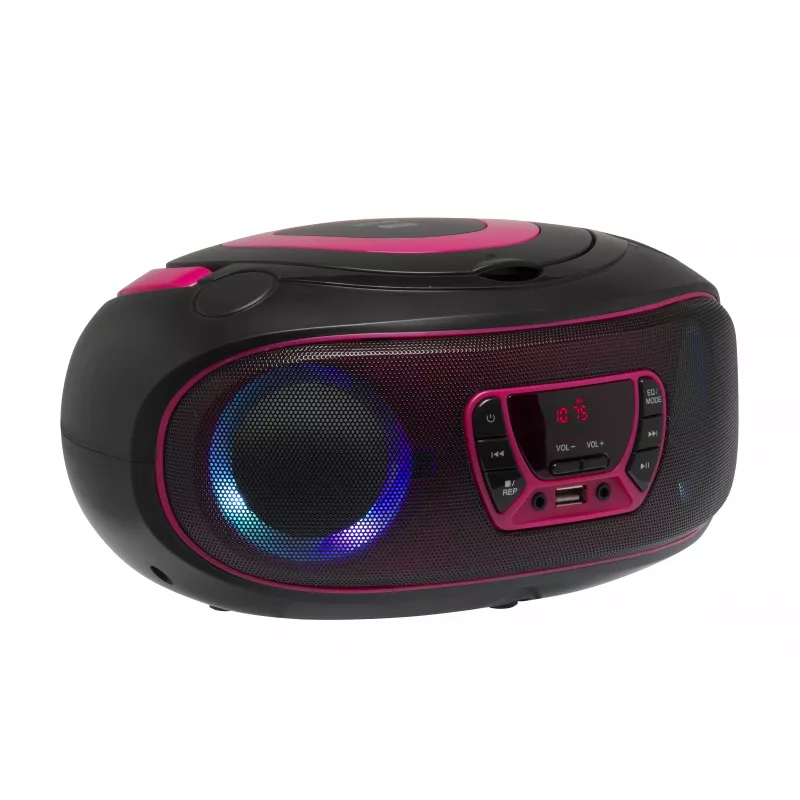 DENVER TCL-212BT Pārnēsājams Boombox Rozā