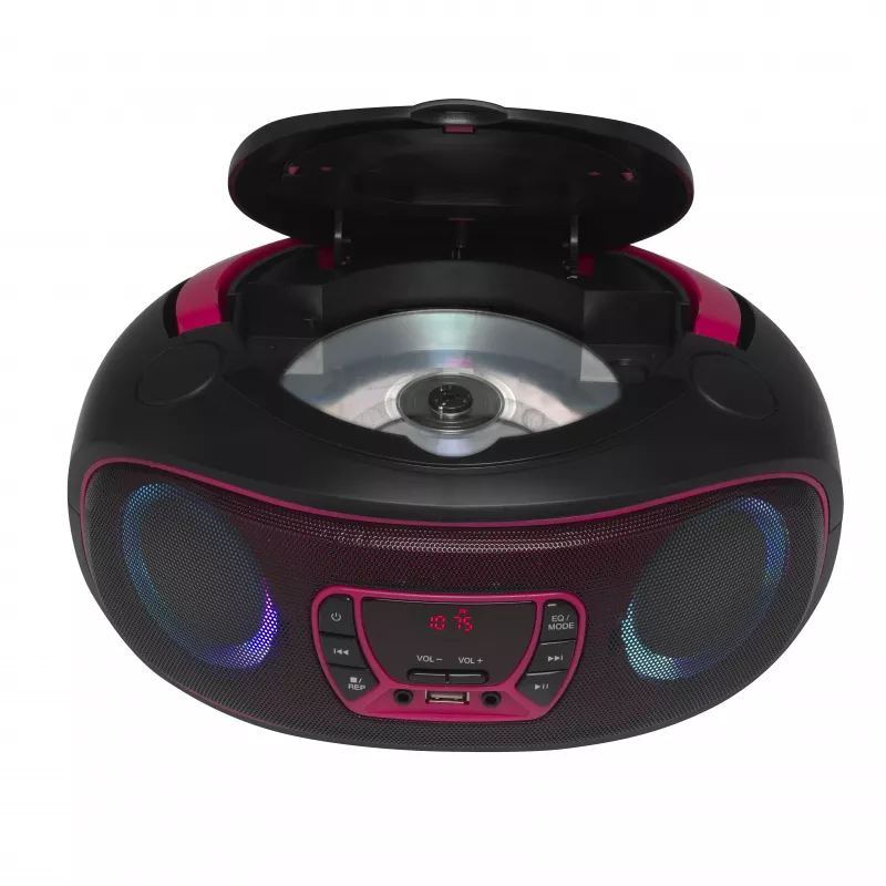 DENVER TCL-212BT Pārnēsājams Boombox Rozā