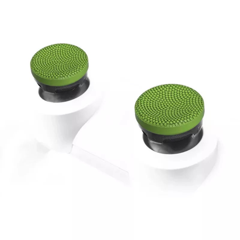 SteelSeries KontrolFreek Precision Sports Thumbsticks Football Edition (Green/Black, 2 Pieces, for PlayStation 5/4 Controller)