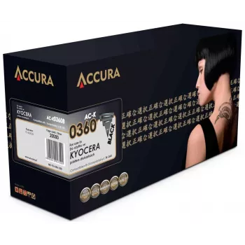 Accura Kyocera Tonera (TK-360) aizstājējs - Melns, Augsta iznākuma, 20 000 lapas