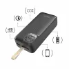 Hawk HW-PB30000 Power Bank 30000mAh Melns