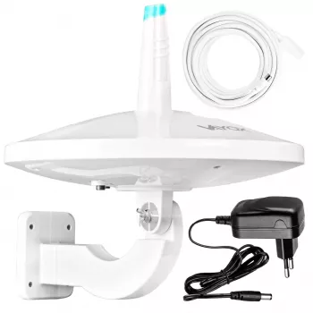 VAYOX VA0066 DVB-T/T2 Digital720 Combo Omnidirectional Antenna White
