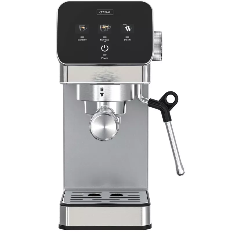 Kernau KCM 131 espresso automāts, 15 bar, 900 W, 0,9 l ūdens tvertne, malta kafija un ESE