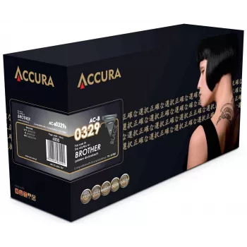 Accura Compatible Toner Cartridge Brother TN-329BK Black Super High Yield 6,000 Pages