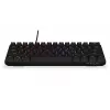 KRUX Qara 60% mehāniskā tastatūra Gateron Yellow RGB USB-C melna