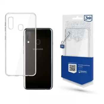 3MK Clear Case Samsung Galaxy A20e (SM-A202F) - Caurspīdīgs TPU aizmugures vāciņš ar militārās klases kritiena aizsardzību